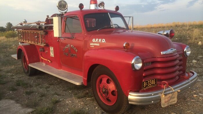 George Van Allen\'s 1949 Chevy Fire Truck